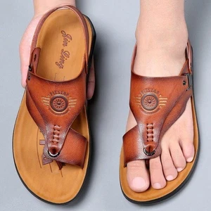 Sandali infradito uomo estivi casual outdoor ciabatte slide scarpe - Foto 1 di 4