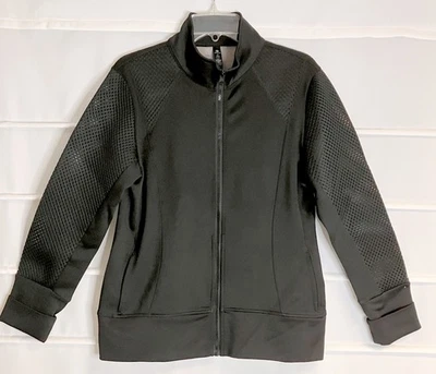 90 градусов на Reflext черный полиэстер сетки LS молнии спереди куртка с карманами XL EC! - Изображение 1 из 4