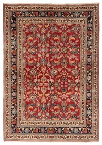 Moud Handgeknüpfter Perserteppich 190x130 cm-Fine,Orient,Carpet,Rug,Rot - Picture 1 of 10
