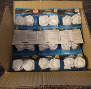 72 Luminessence Led Flower Lights Pink White Full Box 270613 Best by Date 3/2021 - Picture 1 of 7