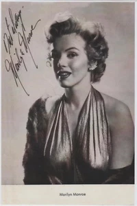 Photo 15x20 de Marylin Monroe avec son autographe - Picture 1 of 1