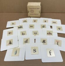 Alphabet, Animated Key Cards , FLASH CARDS by Houghton Mifflin 1971 Educational