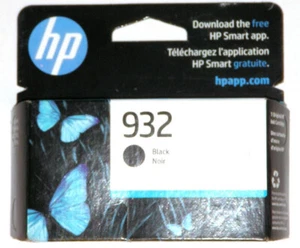 HP 932 Black Ink Cartridge CN057AN OPTION 140 New In Box MAY 2023 - Picture 1 of 4