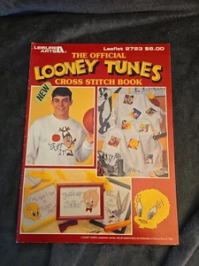 Leisure Arts THE OFFICIAL LOONEY TUNES CROSS STITCH BOOK Patterns #2723 VTG - Picture 1 of 13