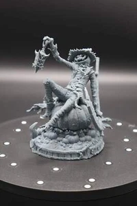 El Señor de la Cosecha Halloween Cabeza de Calabaza Espantapájaros Canto de Brujas Miniaturas - Imagen 1 de 4