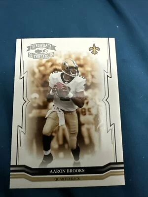 2005 Donruss Throwback Threads - Aaron Brooks #90 - Image 1 of 2