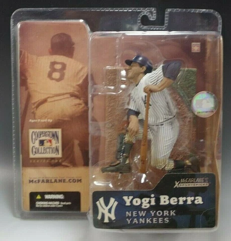 MCFARLANE YOGI BERRA COOPERSTOWN COLLECTION YANKEES FIGURINE MLB 1 SERIES NIB Cover