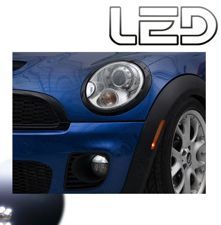 MINI R60 COUNTRYMAN 2 Ampoules Veilleuses LED Blanc résistance anti erreur ODB - Imagen 1 de 3