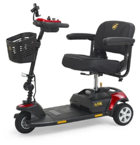 Golden Buzzaround XL 3-Wheel Lightweight Portable Mobility Electric Scooter Red - Picture 1 of 4