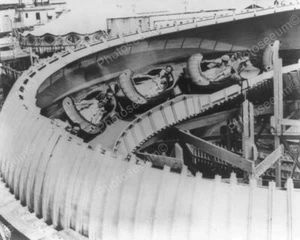 Steeple Chase Coney Island Racetrack 8x10 reimpresión de foto antigua - Imagen 1 de 1