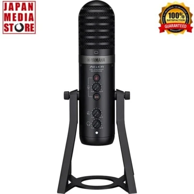 YAMAHA AG01 B Black Live Streaming Podcasting USB Microphone Brand New with Box - Image 1 of 4
