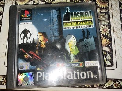 Roswell Conspiracies Aliens, Myths & Legands | Sony PlayStation 1 | PS1 | Tested - Image 1 of 3