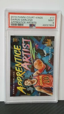 2019-20 Panini Court Kings DARIUS GARLAND #17 Apprentice Artist PSA 9 Rookie Cav - Image 1 of 4