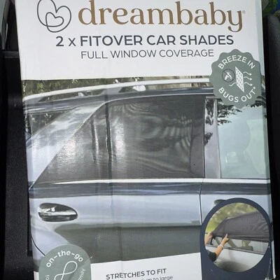 Juego de 2 cajas de malla elástica Fit-Over para ventana de coche de bebé - cada caja Foto 1 de 3