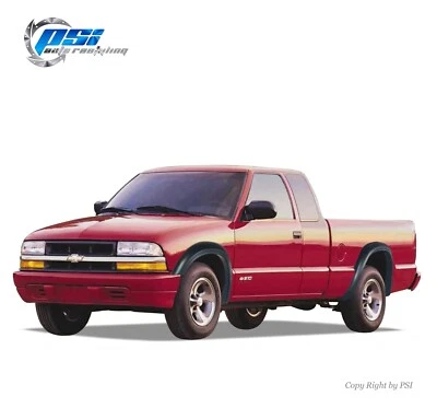 OE Style Fender Flares Fits Chevrolet Blazer 95-05; S10 94-03 Full Set Paintable Foto 1 de 4
