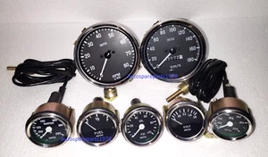 Smiths Temp F Oil Temp F Oil Fuel Volt Gauge Speedo 0-180 kmh + 0-80RPM 100mm BC - Picture 1 of 3