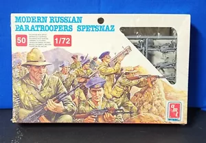 1988 AMT Ertl 1/72 Russian Paratroopers Spetsnaz #8655 Sealed - Bild 1 von 7