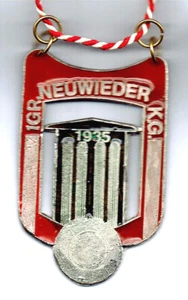 Karneval Orden / Abzeichen - sehr alt - 1. Gr Neuwieder Karnevalsgesellsch. 1935 - Bild 1 von 1