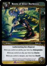 World of Warcraft WoW TCG Crafting and Badge of Justice Promos CHOOSE YOUR CARDS