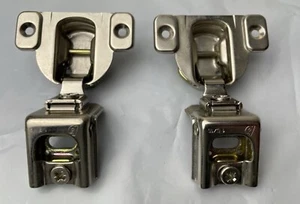 (2) Pair BLUM 39C Cabinet Cupboard Hinge 1-5/16" Overlay 110 deg 39C355 - Picture 1 of 4