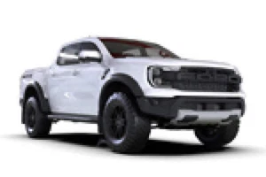 Rally Armor fits 23-25 Ford Ranger Raptor Black UR Mud Flap Metallic Black Logo - Picture 1 of 4