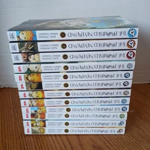 The Promised Neverland Manga Series 1-12 Kai Ushirai Lot in English Shonen Jump - Picture 1 of 16