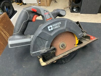 Cable Porter PC186CS 18 voltios inalámbrico 6-1/2 pulgadas sierra circular herramienta solamente Foto 1 de 3