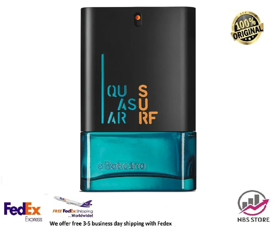 O Boticario - Quasar Surf Kölnisch Wasser für Männer - 100ml 3,4oz - Bild 1 von 1