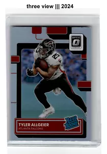 TYLER ALLGEIER 2022 Panini Optic RC Rated Rookie Silver Holo - Picture 1 of 6