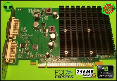 NVIDIA GEFORCE 9300 GS3 ATX 256 MB DDR2 SCHEDA VIDEO PCI EXPRESS DUAL DVI - Immagine 1 di 2