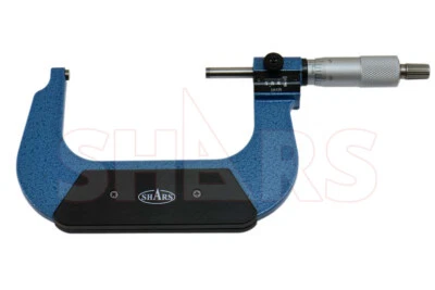 Shars 3-4" Mechanical Digit-Outside Micrometer 0.0001" Graduation P}