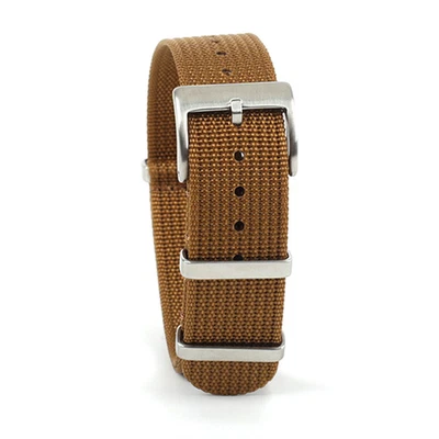 Correa de reloj de nailon acanalada NATO 18/20/22 mm correa deportiva buzo militar 2025 EE. UU. Foto 1 de 4