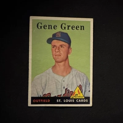 1958 Topps - Gene Green #366 (RC) Nice - Image 1 of 2