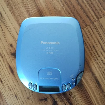 Panasonic SL-S214 CD Discman Walkman Anti-Shock Memory II S-XBS - Bild 1 von 4
