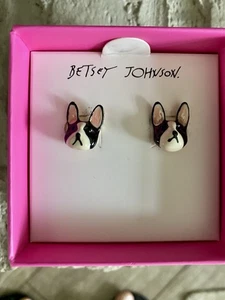 PENDIENTES BULLDOG BETSEY JOHNSON FRENCHIE - Imagen 1 de 2