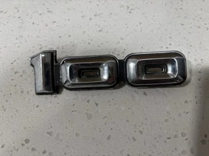 1972~1976 DODGE D100 PICKUP TRUCK OEM FRONT FENDER EMBLEM 90322 - Picture 1 of 8