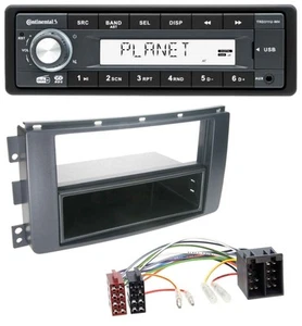 Continental MP3 AUX USB DAB 1DIN Autoradio für Smart ForFour 454 ForTwo 451 ISO - Bild 1 von 9