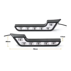 New high quality Fog lights Parts Super Waterproof 100 LM 12V 5600K 6LED - Picture 1 of 12