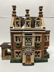 Dept 56 Dickens’ Village: Dursley Manor con luz y caja. - Imagen 1 de 5