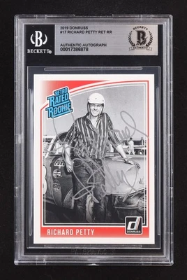 Richard Petty Signed 2019 Donruss  (BGS Authentic) - Image 1 of 2