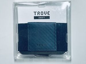 🆕 Trove Swift Collection Wallet Blue Leather Made Designed In England
