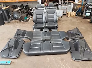 BMW SERIE 5 E60 INTERIOR CUERO NEGRO - Imagen 1 de 4