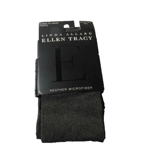 复古高透明腰紧身衣 Linda Allard Ellen Tracy 7421 黑色 Heather  — 第 1/4 张图片