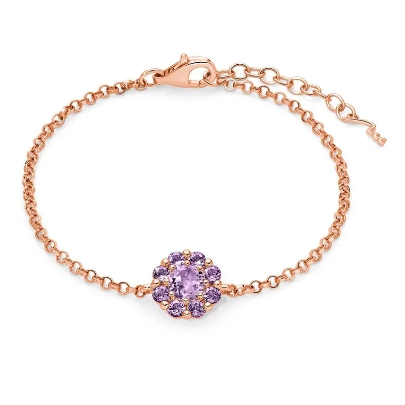 Bracciale Miluna Gemma del Cielo in argento con ametista BRD994 - Immagine 1 di 1