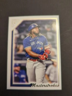 2022 Topps Gallery - Masterstrokes #MS-6 Vladimir Guerrero Jr. - Image 1 of 2