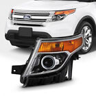11-15 Ford Explorer Left Side Replacement Headlight[Factory Halogen Model Style]