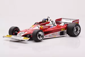 MODELCAR GROUP 1:18 AUTO FERRARI 312 T2B #12 REUTEMANN GP SVEZIA 1977 MCG18624F - Foto 1 di 3