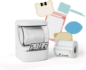 NEU1 Etikettendrucker 2 Zoll Tragbar Tintenlos Bluetooth Etikettendrucker Aufkleber Drucker - Bild 1 von 9