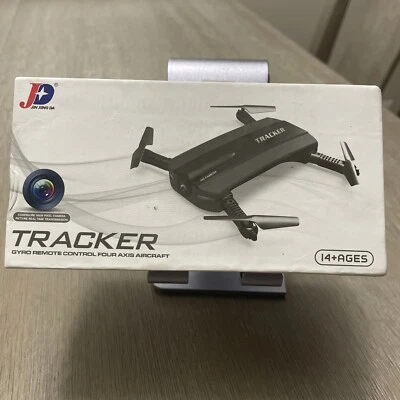 TRACKER Gyro Remote Control Four Axis Aircraft *AS IS* Remote App Not Available - Image 1 of 4