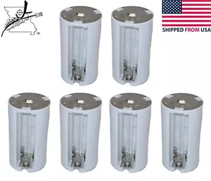 3 AA To D Cell Size Cell Battery Converters Batteries Adapters Adaptors Case 6x - Picture 1 of 9
